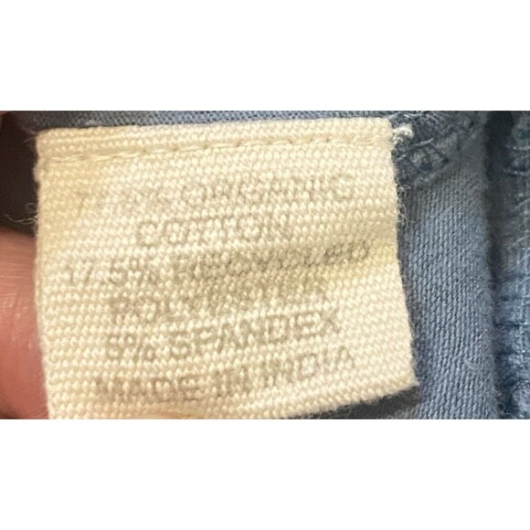 Synergy Organic Clothing Dress Large Blue Sleeveless Hooded Pockets EcoLuxe - Picture 7 of 8